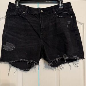 Old Navy Black Jean Shorts